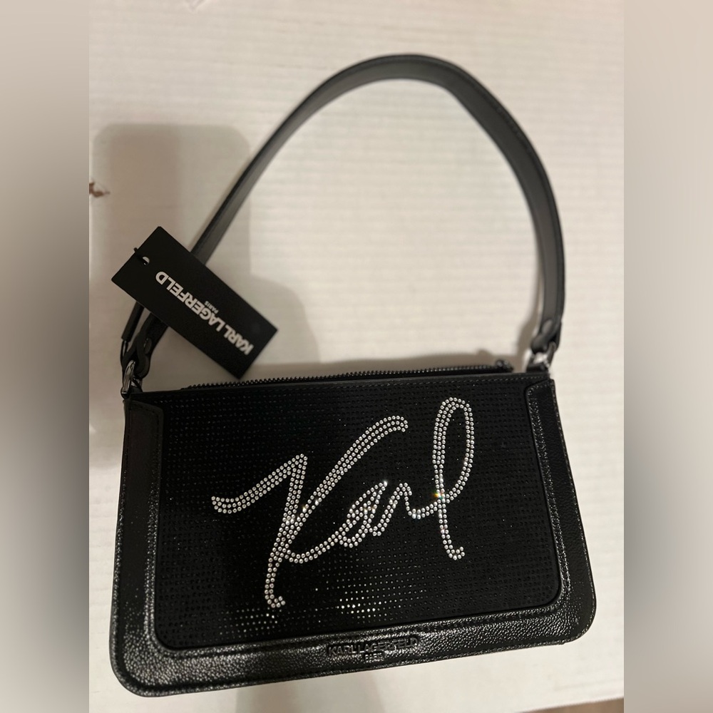 Classy Karl Langerfeld purse!!